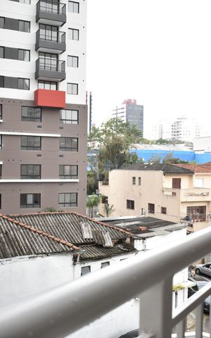 Apartamento para alugar com 29m², 1 quarto e sem vagaSacada