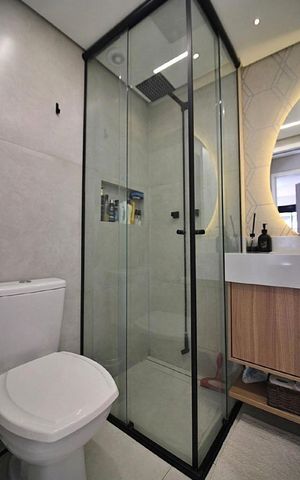 Apartamento para alugar com 55m², 2 quartos e 1 vaga Apartamento para alugar com 55m², 2 quartos e 1 vagaBanheiro