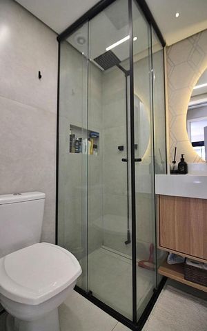 Apartamento para alugar com 55m², 2 quartos e 1 vaga Apartamento para alugar com 55m², 2 quartos e 1 vagaBanheiro