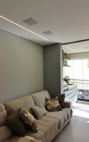 Apartamento para alugar com 55m², 2 quartos e 1 vaga Apartamento para alugar com 55m², 2 quartos e 1 vagaSala