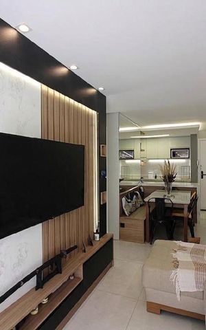Apartamento para alugar com 55m², 2 quartos e 1 vaga Apartamento para alugar com 55m², 2 quartos e 1 vagaSala