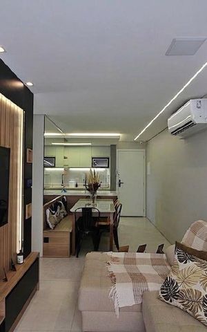 Apartamento para alugar com 55m², 2 quartos e 1 vaga Apartamento para alugar com 55m², 2 quartos e 1 vagaSala