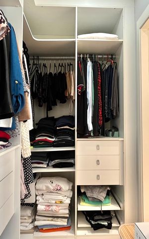 Apartamento à venda com 97m², 2 quartos e 2 vagasCloset da Suíte 1