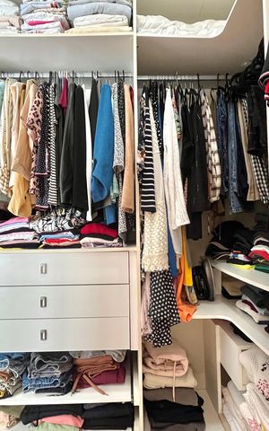 Apartamento à venda com 97m², 2 quartos e 2 vagasCloset da Suíte 1