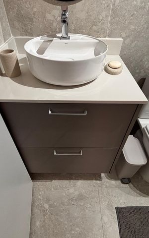 Apartamento para alugar com 26m², 1 quarto e sem vaga Apartamento para alugar com 26m², 1 quarto e sem vagaBanheiro da Suíte