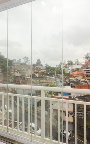 Apartamento à venda com 49m², 2 quartos e 1 vaga Apartamento à venda com 49m², 2 quartos e 1 vagaSala - Sacada