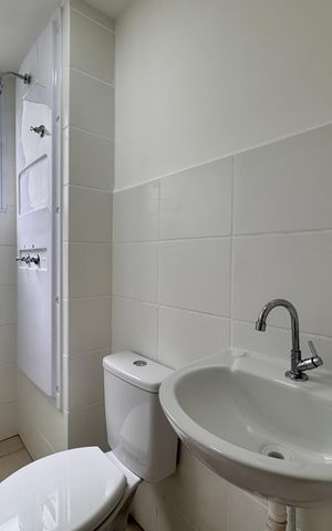 Apartamento para alugar com 43m², 2 quartos e 1 vaga Apartamento para alugar com 43m², 2 quartos e 1 vagaBanheiro Social