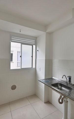 Apartamento para alugar com 43m², 2 quartos e 1 vaga Apartamento para alugar com 43m², 2 quartos e 1 vagaCozinha e Área de Serviço