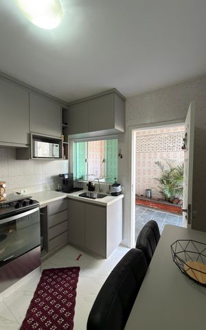 Casa para alugar com 80m², 2 quartos e 1 vaga Casa para alugar com 80m², 2 quartos e 1 vagaCozinha