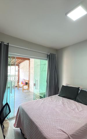 Casa para alugar com 80m², 2 quartos e 1 vaga Casa para alugar com 80m², 2 quartos e 1 vagaQuarto 1