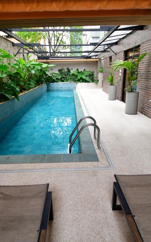 Apartamento à venda com 52m², 1 quarto e 2 vagasÁrea comum - Piscina