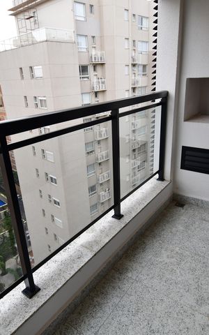 Apartamento à venda com 52m², 1 quarto e 2 vagasSala - Sacada