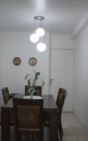 Apartamento à venda com 56m², 2 quartos e 1 vagaSala