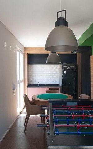 Apartamento para alugar com 37m², 2 quartos e sem vagaÁrea comum - Sala de jogos