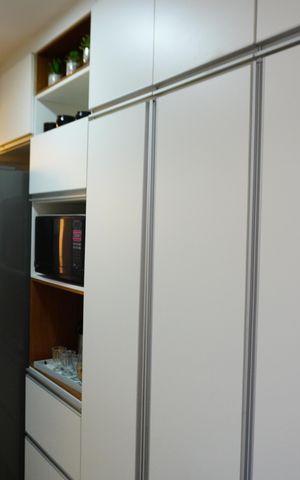 Apartamento à venda com 58m², 2 quartos e 1 vagaCozinha e Área de Serviço