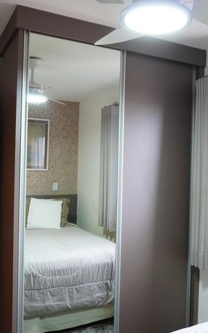 Apartamento à venda com 58m², 2 quartos e 1 vagaQuarto 2 - Suíte