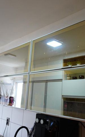 Apartamento à venda com 58m², 2 quartos e 1 vagaCozinha e Área de Serviço