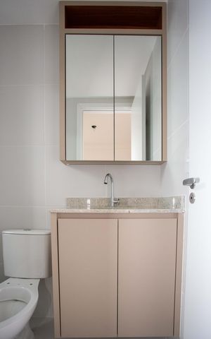 Apartamento para alugar com 56m², 2 quartos e 1 vagaBanheiro da Suíte 2