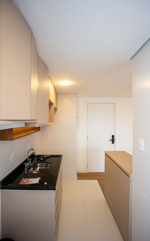 Apartamento para alugar com 56m², 2 quartos e 1 vagaCozinha
