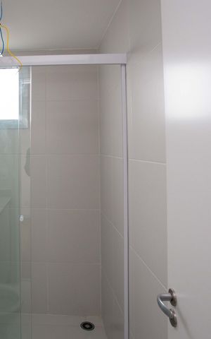 Apartamento para alugar com 56m², 2 quartos e 1 vagaBanheiro da Suíte 1