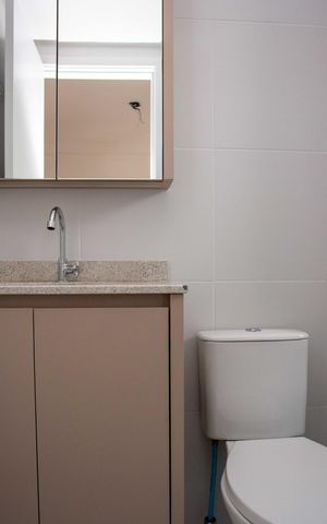 Apartamento para alugar com 56m², 2 quartos e 1 vagaBanheiro da Suíte 1
