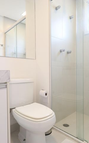Apartamento à venda com 158m², 3 quartos e 2 vagasBanheiro da Suíte 1