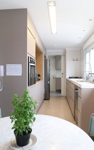Apartamento à venda com 158m², 3 quartos e 2 vagasCozinha e Área de serviço 