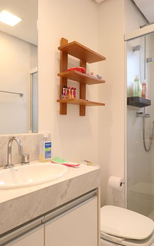 Apartamento à venda com 158m², 3 quartos e 2 vagasBanheiro da Suíte 2