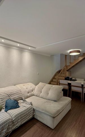 Casa para alugar com 130m², 2 quartos e 1 vaga Casa para alugar com 130m², 2 quartos e 1 vagaSala