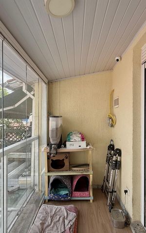 Casa para alugar com 130m², 2 quartos e 1 vaga Casa para alugar com 130m², 2 quartos e 1 vagaSacada Quarto 1