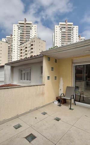 Casa para alugar com 130m², 2 quartos e 1 vaga Casa para alugar com 130m², 2 quartos e 1 vagaSacada Quarto 2