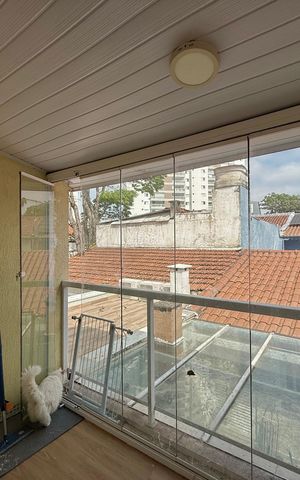 Casa para alugar com 130m², 2 quartos e 1 vaga Casa para alugar com 130m², 2 quartos e 1 vagaSacada Quarto 1