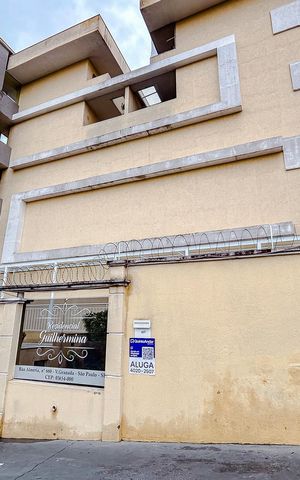 Apartamento para alugar com 36m², 1 quarto e sem vagaFachada com Plaquinha