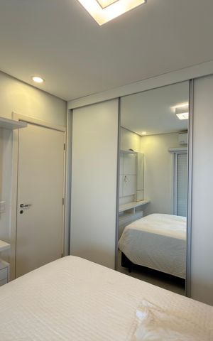 Apartamento para alugar com 54m², 1 quarto e 1 vaga Apartamento para alugar com 54m², 1 quarto e 1 vagaQuarto
