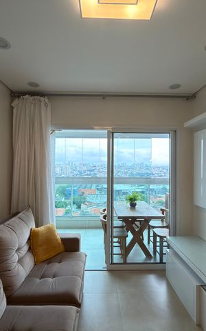 Apartamento para alugar com 54m², 1 quarto e 1 vaga Apartamento para alugar com 54m², 1 quarto e 1 vagaSala