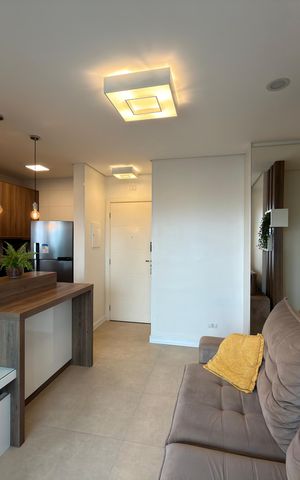 Apartamento para alugar com 54m², 1 quarto e 1 vaga Apartamento para alugar com 54m², 1 quarto e 1 vagaSala