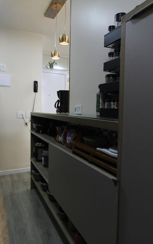 Apartamento à venda com 51m², 2 quartos e 1 vagaCozinha