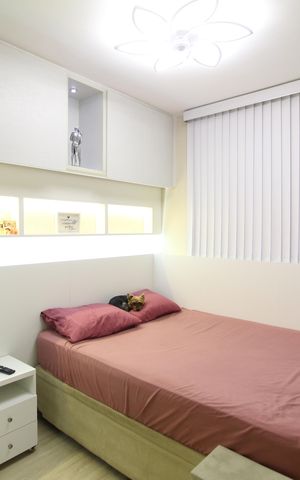 Apartamento à venda com 51m², 2 quartos e 1 vagaQuarto 2