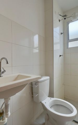 Apartamento para alugar com 42m², 2 quartos e sem vaga Apartamento para alugar com 42m², 2 quartos e sem vagaBanheiro