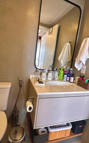 Apartamento para alugar com 57m², 2 quartos e 1 vaga Apartamento para alugar com 57m², 2 quartos e 1 vagaBanheiro suíte