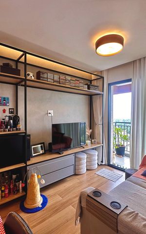 Apartamento para alugar com 57m², 2 quartos e 1 vaga Apartamento para alugar com 57m², 2 quartos e 1 vagaSala/Cozinha