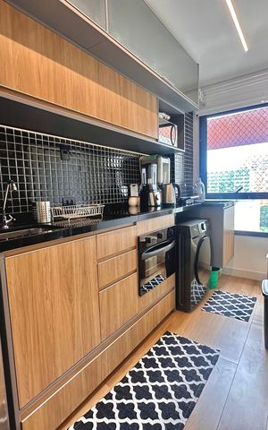 Apartamento para alugar com 57m², 2 quartos e 1 vaga Apartamento para alugar com 57m², 2 quartos e 1 vagaSala/Cozinha