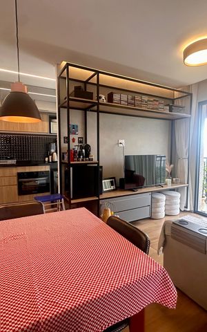 Apartamento para alugar com 57m², 2 quartos e 1 vaga Apartamento para alugar com 57m², 2 quartos e 1 vagaSala/Cozinha