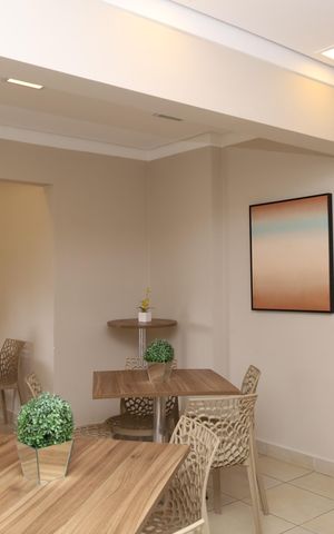 Apartamento à venda com 41m², 2 quartos e sem vagaÁrea comum - Salão de festas