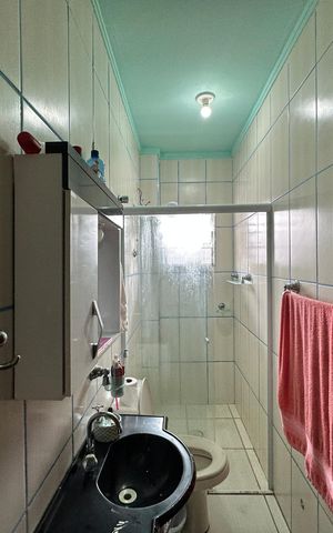 Casa para alugar com 80m², 2 quartos e sem vagaBanheiro Social
