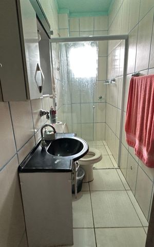 Casa para alugar com 80m², 2 quartos e sem vagaBanheiro Social