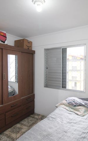 Apartamento à venda com 50m², 2 quartos e 1 vagaQuarto 2