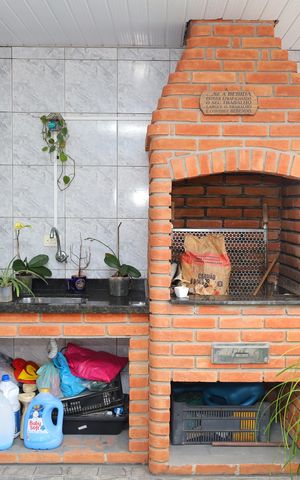 Casa à venda com 186m², 4 quartos e 3 vagasÁrea de Serviço - Churrasqueira