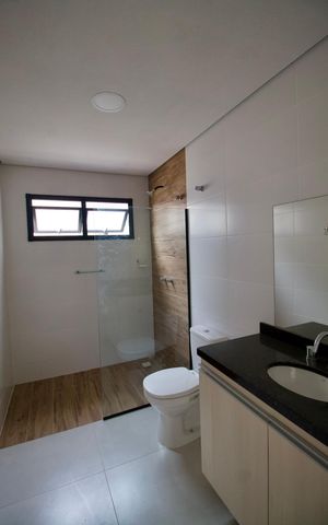 Casa de condomínio para alugar com 160m², 3 quartos e 2 vagas Casa de condomínio para alugar com 160m², 3 quartos e 2 vagasBanheiro - Suíte