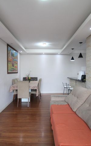 Apartamento à venda com 78m², 3 quartos e 2 vagasSala